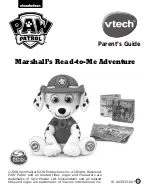 VTech Nickelodeon Paw Patrol Marshall's Read-to-Me Adventure Parents' Manual preview