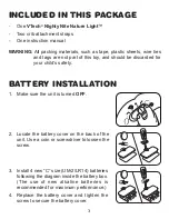 Preview for 4 page of VTech Nighty Nite Nature Light User Manual