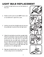 Preview for 6 page of VTech Nighty Nite Nature Light User Manual