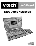 VTech Nitro Jams Notebook User Manual preview