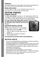 Preview for 4 page of VTech Nitro Tunes User Manual