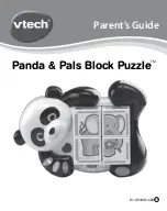 VTech Panda & Pals Block Puzzle Parents' Manual preview