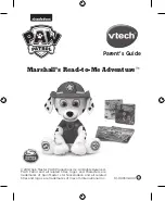 Предварительный просмотр 1 страницы VTech PAW Patrol Marshall's Read-to-Me Adventure Parents' Manual