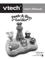 VTech Peek-A-Boo Garden User Manual preview