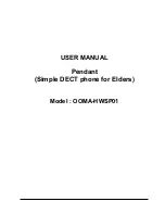 Preview for 1 page of VTech Pendant User Manual