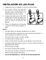 Preview for 4 page of VTech Pequebola (Spanish) Manual De Instrucciones