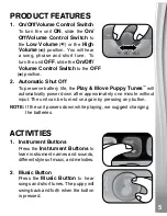 Preview for 5 page of VTech Play & Move Puppy Tunes Parents' Manual