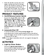 Preview for 7 page of VTech Pop-A-Ball Pop & Drop Digger Parents' Manual