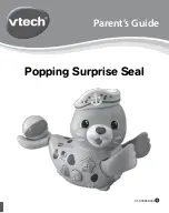 VTech Popping Surprise Seal Parents' Manual предпросмотр