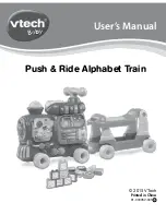 VTech Push & Ride Alphabet Train User Manual предпросмотр