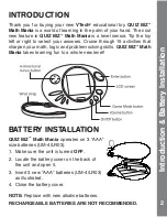 Preview for 3 page of VTech Quiz Biz Math Mania User Manual