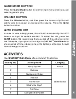 Preview for 5 page of VTech Quiz Biz Math Mania User Manual