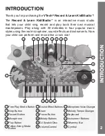 Preview for 3 page of VTech Record & Learn KidiStudio User Manual