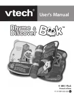 Preview for 1 page of VTech Rhyme & Discover Book User Manual