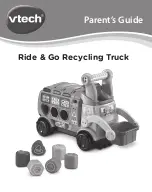 VTech Ride & Go Recycling Truck Parents' Manual предпросмотр