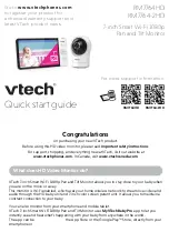 Preview for 1 page of VTech RM7764-2HD Quick Start Manual