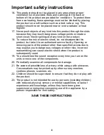 Preview for 4 page of VTech Safe & Sound BM1000 User Manual