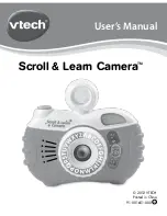 Предварительный просмотр 1 страницы VTech Scroll & Learn Camera User Manual