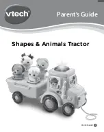 VTech Shapes & Animals Tractor Parents' Manual предпросмотр