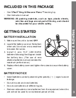 Preview for 4 page of VTech Sing & Discover Piano User Manual