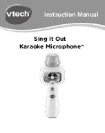 VTech Sing It Out Instruction Manual предпросмотр