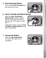 Preview for 8 page of VTech Sing It Out Instruction Manual