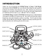 Preview for 3 page of VTech Sing  n Learn CD Player User Manual