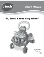 Preview for 1 page of VTech Sit, Stand & Ride Baby Walker User Manual