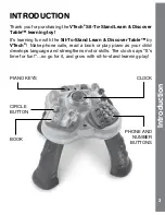 Preview for 3 page of VTech Sit-to-Stand Learn & Discover Table User Manual