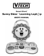 Preview for 1 page of VTech Smart Start Sunny Skies Learning Laptop User Manual