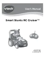 VTech Smart Stunts RC Cruiser User Manual предпросмотр