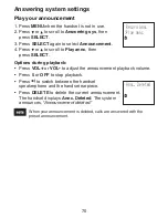 Предварительный просмотр 76 страницы VTech SN6187 User Manual