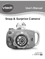 Preview for 1 page of VTech Snap & Surprise Camera User Manual