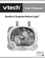 Предварительный просмотр 1 страницы VTech Soothe & Surprise Nature Light User Manual