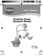 Предварительный просмотр 1 страницы VTech Soothing Ocean Slumbers Mobile User Manual