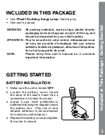 Preview for 4 page of VTech Soothing Songs Lovey User Manual