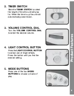 Preview for 6 page of VTech Soothing Starlight Hippo User Manual