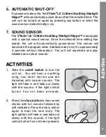 Preview for 7 page of VTech Soothing Starlight Hippo User Manual