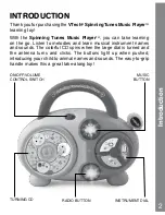 Preview for 3 page of VTech Spinning Tunes Music Player User Manual