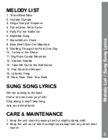 Preview for 7 page of VTech Spinning Tunes Music Player User Manual