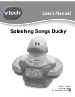 Preview for 1 page of VTech Splashing Songs Ducky User Manual