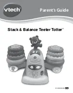 Предварительный просмотр 1 страницы VTech Stack & Balance Teeter Totter Parents' Manual