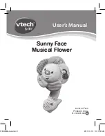 VTech Sunny Face Musical Flower User Manual preview