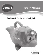 VTech Swim & Splash Dolphin User Manual preview