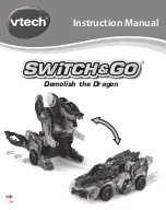 VTech Switch & Go Demolish The Dragon Instruction Manual preview