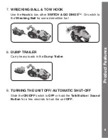 Предварительный просмотр 7 страницы VTech Switch & Go Dinos - Attila the Ankylosaurus User Manual