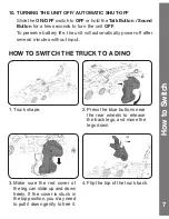 Предварительный просмотр 8 страницы VTech Switch & Go Dinos - Brok the Brachiosaurus User Manual