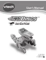 VTech Switch & Go Dinos: Lex the T-Rex User Manual предпросмотр