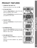 Preview for 6 page of VTech Switch & Go Dinos: Lex the T-Rex User Manual