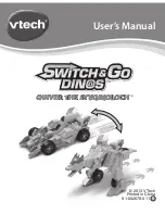 VTech Switch & Go Dinos - Quiver the Stygimoloch User Manual предпросмотр